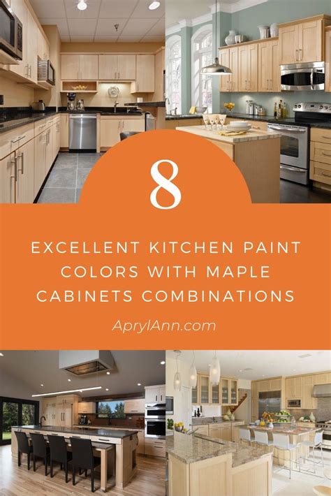 8 Most Excellent Kitchen Paint Colors with Maple Cabinets Combinations You Must Know | Maple ...