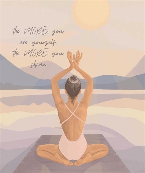 aurea_illustrations | Yoga illustration, Self love quotes, Yoga quotes