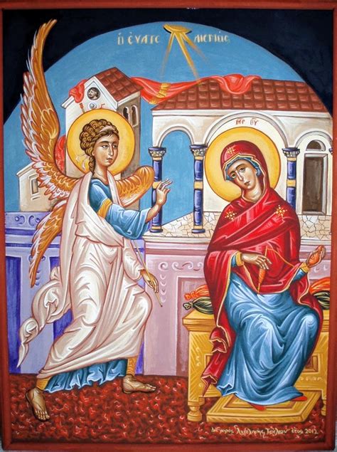 Feast of the Annunciation > Four Evangelists Orthodox Church, Bel Air ...