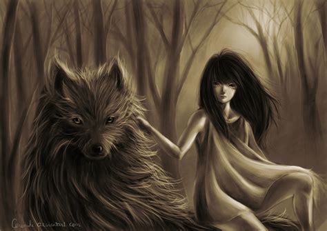 Wolf girl. by Ceremiki on DeviantArt