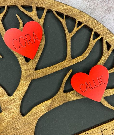 Our Family Tree SVG Tree of Life SVG Family Tree Engraved - Etsy