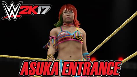 WWE 2K17 - ASUKA ENTRANCE - YouTube