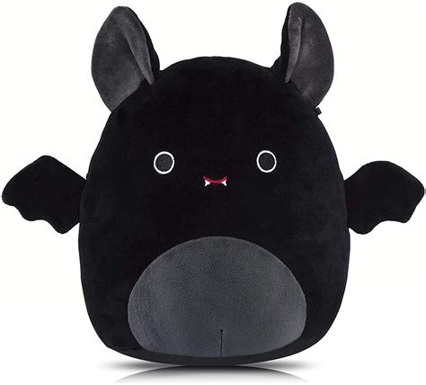 Buy Bat Plush, 20cm Black Bat Plushies Kawaii Stuffed Animal, Cute ...