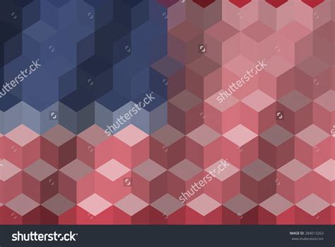 Low poly pixel flag illustration cubic of United States USA waving background Low Poly, Vectors ...