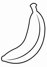 Banana coloring Page  Free Printable Coloring Pages sketch template