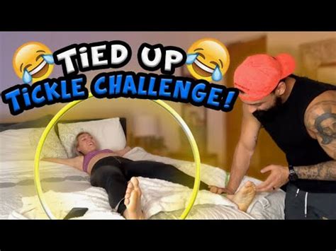 TIED UP tickle challenge! - YouTube