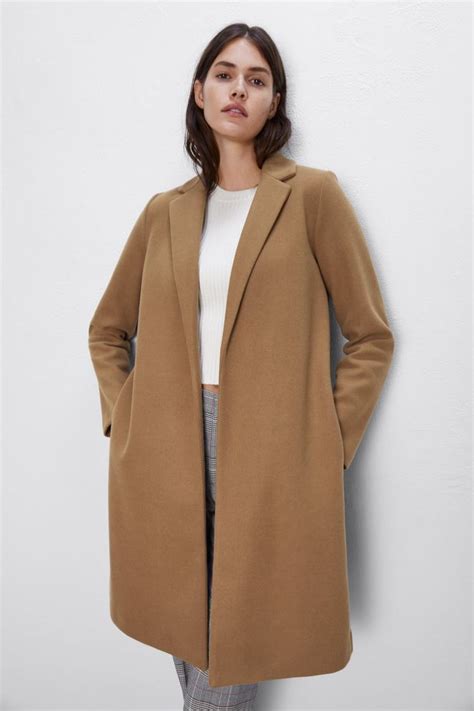 BASIC COAT - View All-COATS-WOMAN | ZARA Canada | Coats for women, Coat, Coat fashion