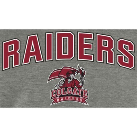 Colgate Raiders Proud Mascot Pullover Hoodie - Ash - Fanatics.com