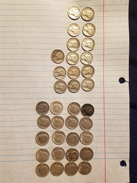 My silver dime collection : r/coins