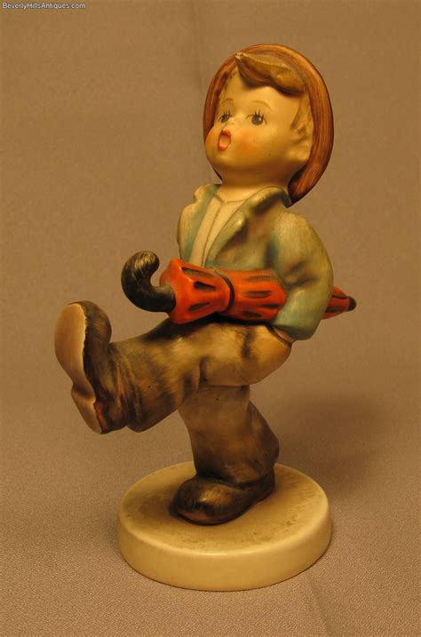 Hummel figurine ------ Hummel figurines are a series of porcelain figurines based on the drawin ...