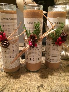 Christmas Candles, Christmas Centerpieces, Diy Christmas Ornaments, Homemade Christmas, Diy ...