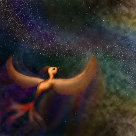 Phoenix Constellation Digital Art by Jessica Baldwin - Fine Art America