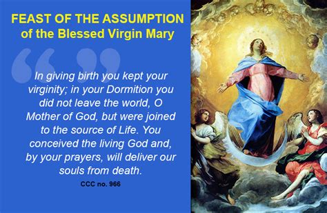 Happy Feast of the Assumption of the Blessed Virgin Mary! | FilCatholic