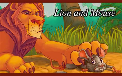 Lion and Mouse Story in English | StoryRevealers