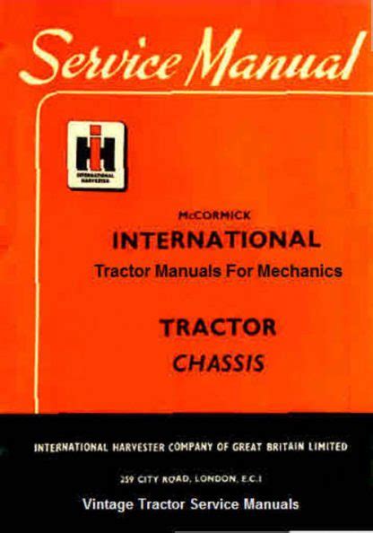 International Tractor Manuals for Mechanics - ECManuals