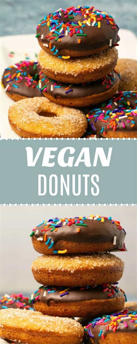 Baked Vegan Donuts - Loving It Vegan