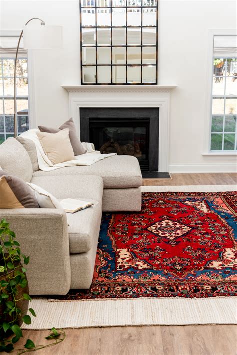 Layered Living Room Style | Living room carpet, Persian carpet living room, Persian rug living room