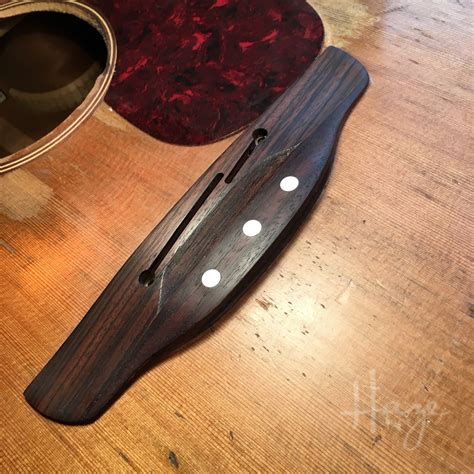 Unusual Acoustic Guitar Bridge Repair — Haze Guitars