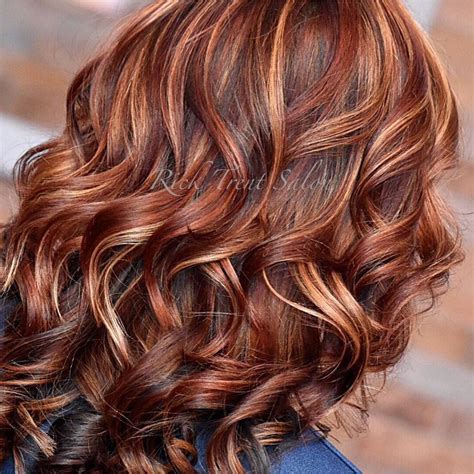 This Dark Auburn Hair Color With Highlights For Hair Ideas - Best ...