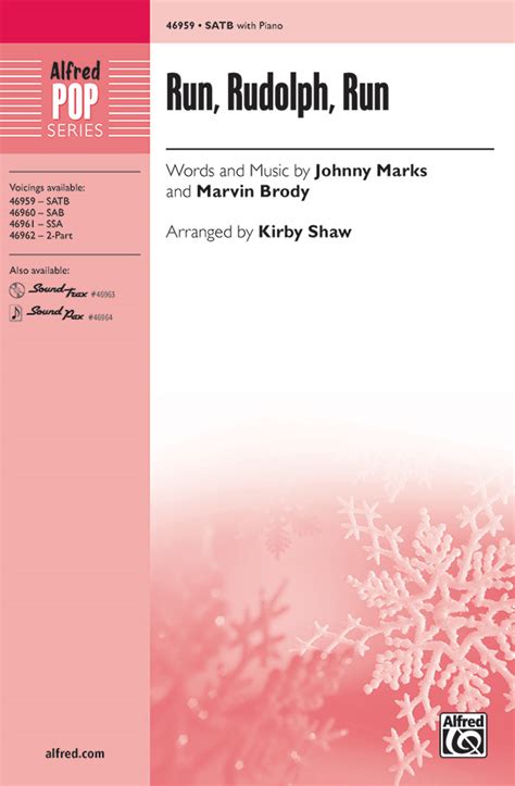 Run, Rudolph, Run: SATB Choral Octavo: Marvin Brody | Sheet Music