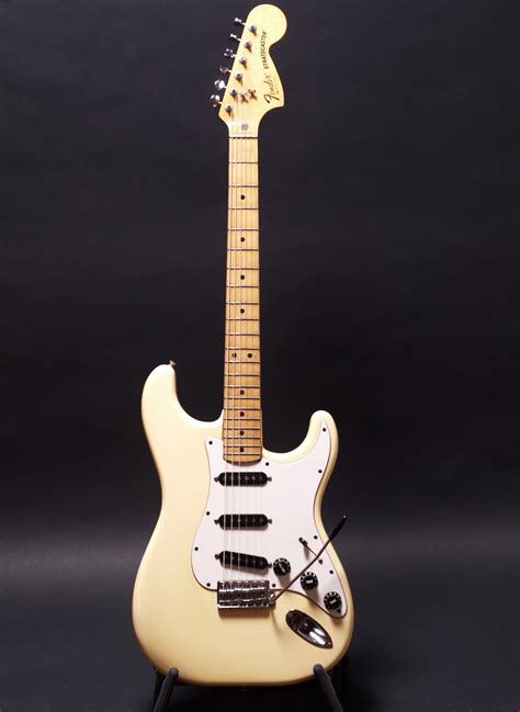 Fender Stratocaster International Colors Series 1979 Arctic White Guitar For Sale Musical Trades