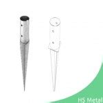 Post Spike | Foundation for Fencing, Gardening - HS Metal Product