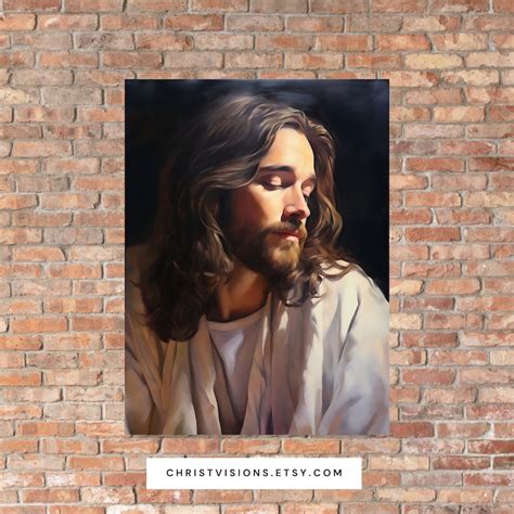 Jesus Christ Printable Christian Art Christian Printables Jesus Art ...