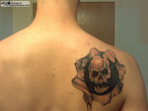 Gears of War Tattoo – Geeky Tattoos