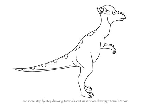 How to Draw Shirley Stygimoloch from Dinosaur Train (Dinosaur Train) Step by Step ...