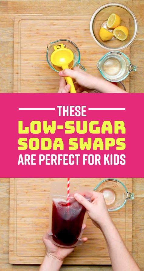 4 Homemade Low-Sugar Drinks To Try Instead Of Soda | Low sugar drinks, Healthy drinks for kids ...