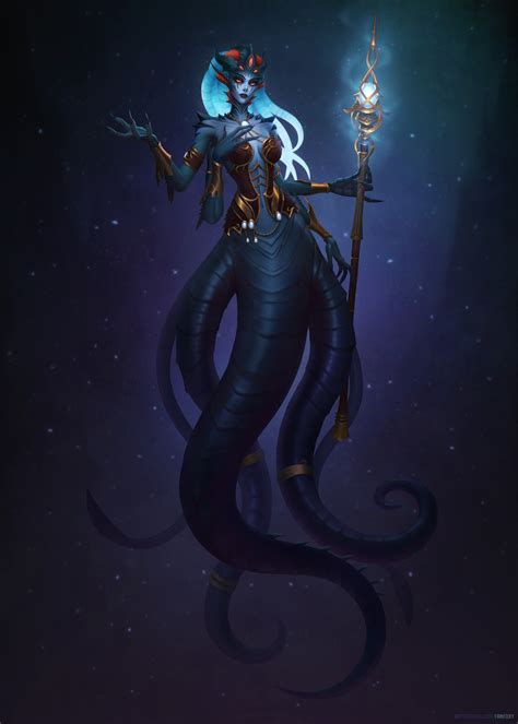 Queen Azshara by Fanfoxy A : r/ImaginaryMerfolk