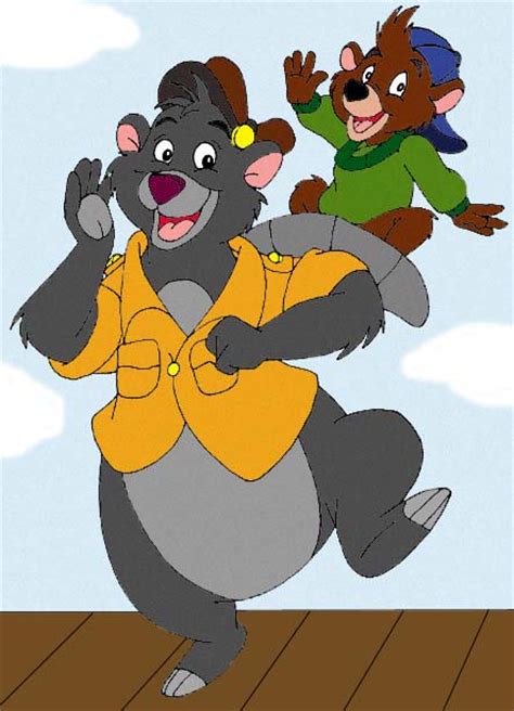 Baloo and Kit Cloudkicker by wackko200 on DeviantArt