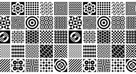 50 stunning geometric patterns in graphic design