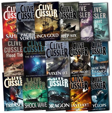 I really like his OREGON FILES series | Clive cussler, Clive cussler books, Books