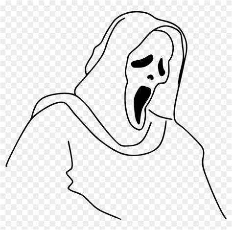 Big Ghost Clipart - Ghost Face Png - Free Transparent PNG Clipart Images Download