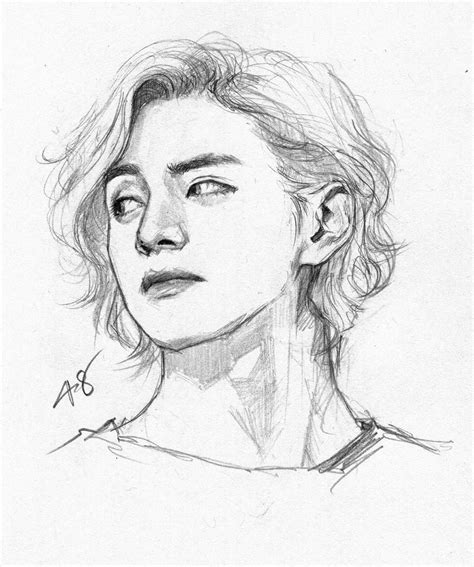 @for_infinity This is so sudden and random lol . . . . #taehyungfanart ...