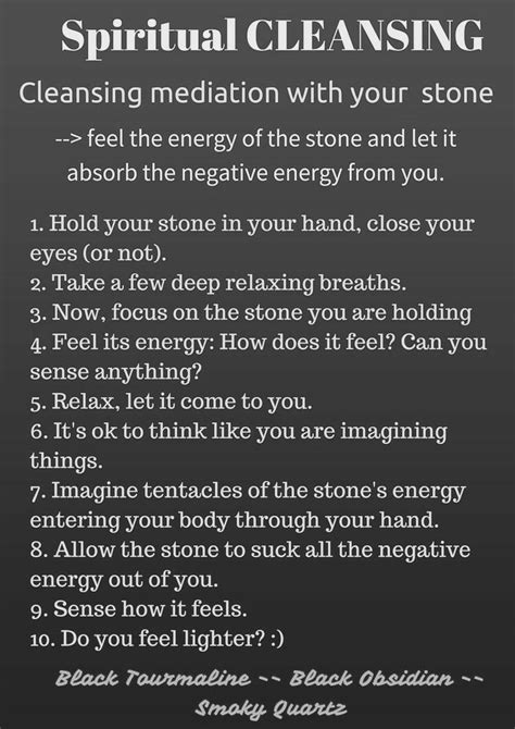 Pin by Angel Seeker on Crystal Cleansing | Spiritual cleansing ...