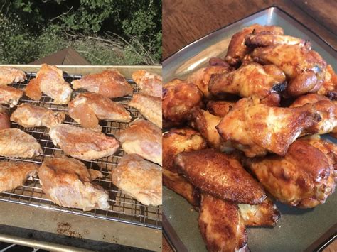 Traeger smoked chicken wings : Traeger