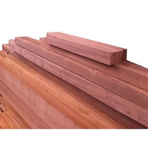 5-15 Feet Rectangular Red Meranti Wood, For Furniture, Thickness: 10-20 ...