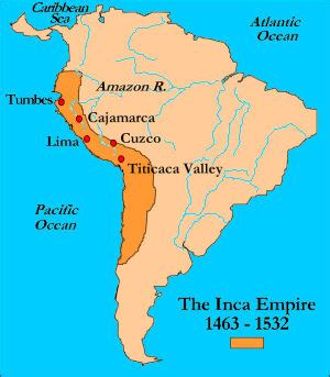 COMENTARI D’IMATGES: ELS INQUES. MAPA DE L’IMPERI INCA.1r ESO. | Les humanitats a Esterri