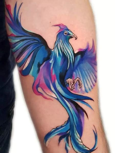 Update more than 72 blue phoenix tattoo super hot - thtantai2