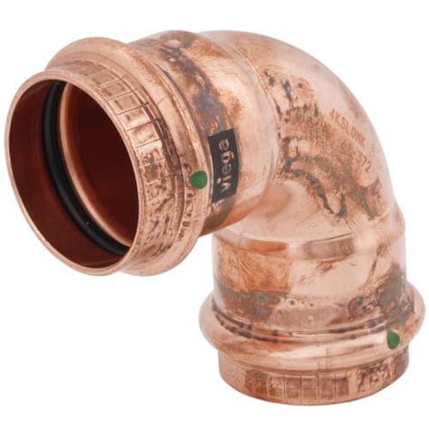 Viega 77037 1-1/2" ProPress Copper 90 Elbow - SupplyHouse.com