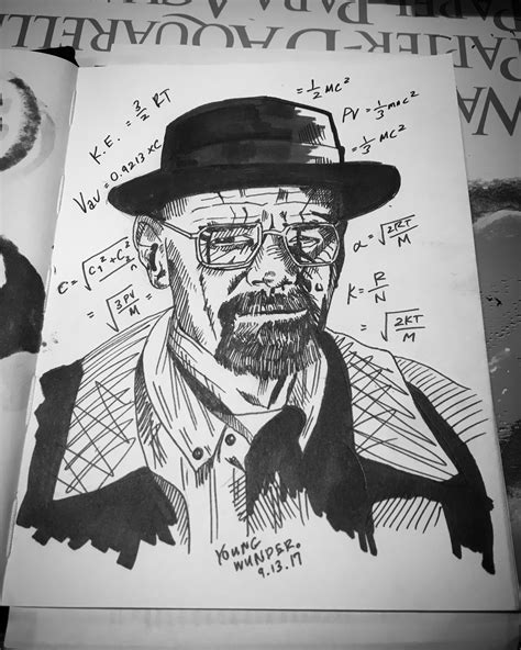 Heisenberg Drawing at PaintingValley.com | Explore collection of ...