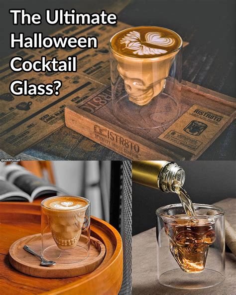 These Skull Shaped Drinking Glasses Will Make For The Ultimate Halloween Cocktail | Halloween ...