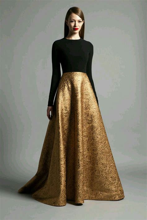 Gold and Black dress | Fashion dresses, Gowns dresses, Evening gowns