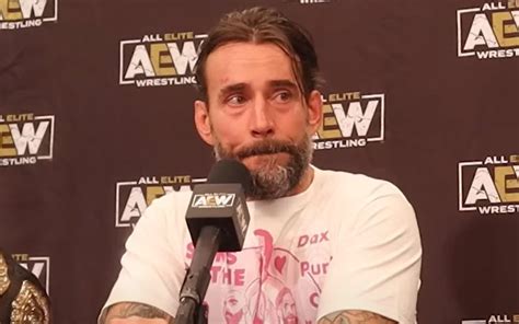 AEW Drops New CM Punk Merchandise Despite His Suspension