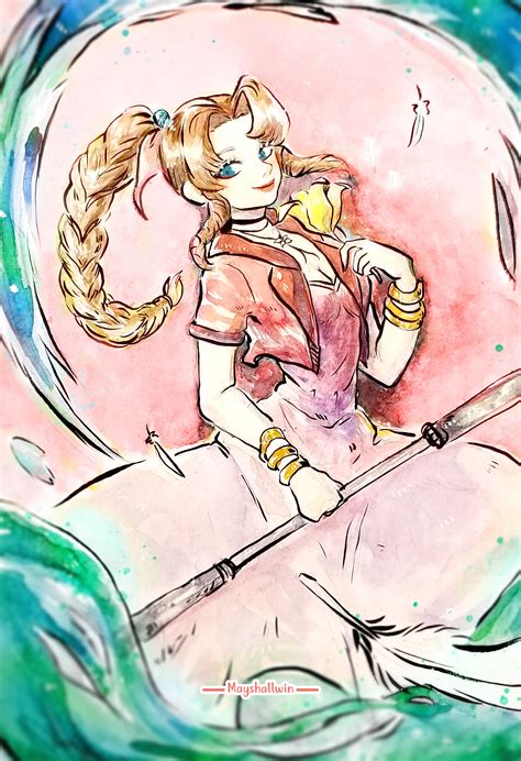 ArtStation - Aerith Fanart