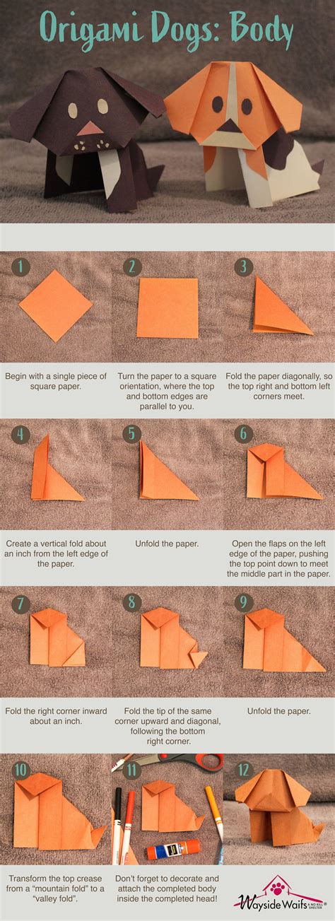 Origami Dog Bone Easy Origami Kids - vrogue.co