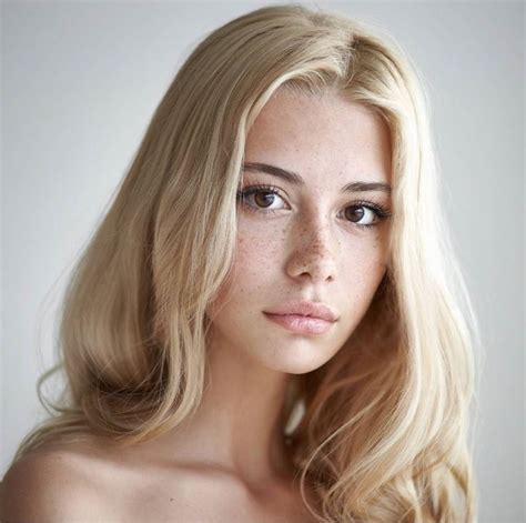 blonde hair brown eyes pale skin - Google Search | Beauty, Hair styles, Blonde girl