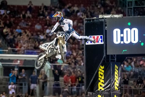 Chad Reed Sets All-Time AMA Supercross Start Record in Tampa - Racer X